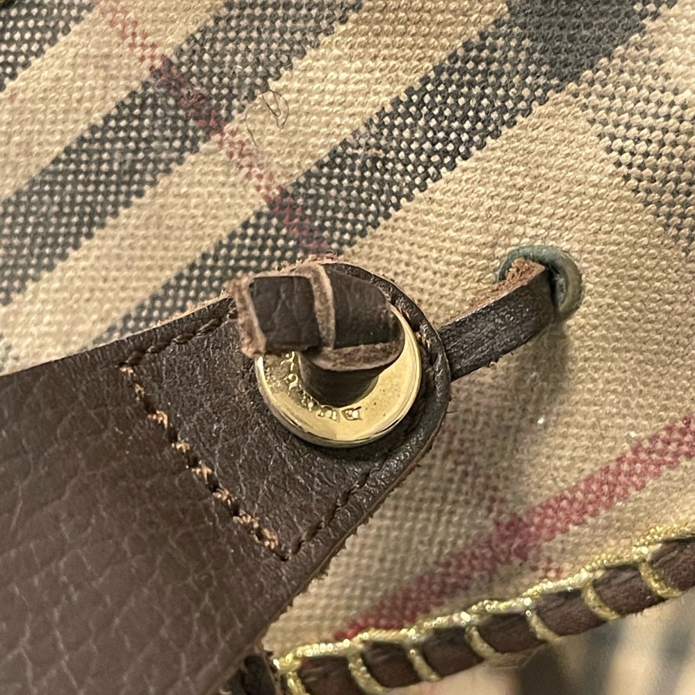 Authentic BURBERRY nova check espadrilles Wedges Brown Sandals 37 - Picture 3 of 6